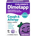 Dimetapp Children's Cough & Alerji Chewable, 24 Tablet, Grape