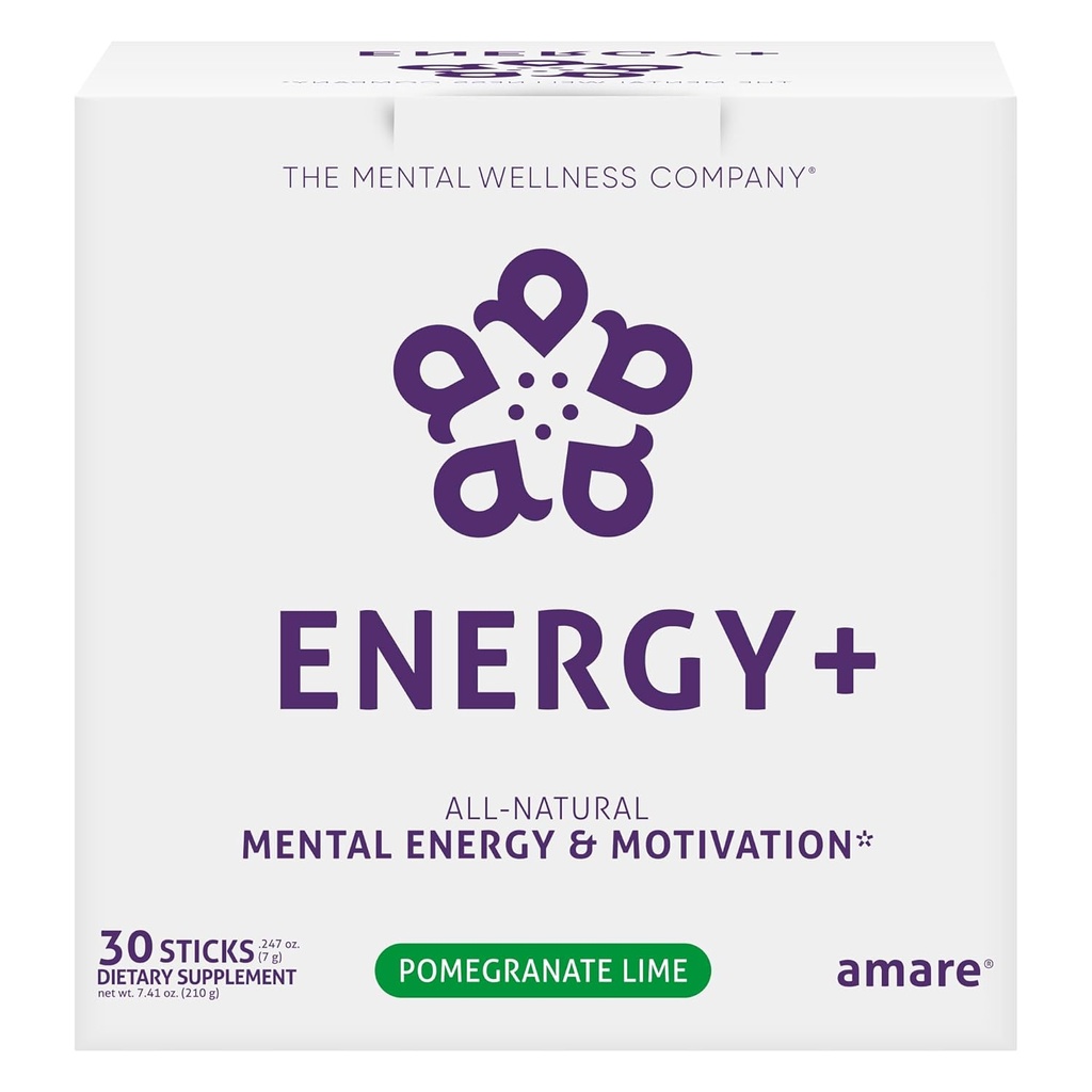 Enerji+ Bitki bazlı Zihinsel Enerji ve Motivasyon, Pomegrate Lime, 30 Sticks