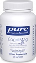 Pure Encapsulations CogniMag 120's - Magnezyum-L-Threonate Supplement - Supports Brain Health & Memory* - Magtein & Polyol Mix - 120 Capsules