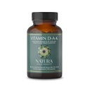 Natura Health Products D-A-K (ADK) – D3 5000 IU, K2 50 mcg, K1 550 mcg & Vitamin A 1000 IU – Bone, Heart & Immune Support – Fat-Soluble Calcium Metabolism – 60 Vegetarian Capsules