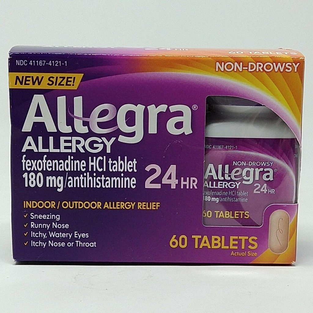 Allegra Alerji ilaçları 60 Kont
