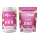 Ultima Replenisher Ηλεκτρολυτικό Ποτό σε σκόνη Mix Bundle – Χωρίς ζάχαρη – Pink Λεμονάδα, 90 Σερβιρίσματος Canister και 20 Stickpacks – 6 Ηλεκτρολύτες και Ορυκτά – Κετό Φιλικό, Vegan, Μη ΓΤΟ