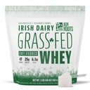 AGN Roots Grass Fed Whey Protein Powder Isolate - Unflavoured - Uncoweed - Certified Enterprise All Life On Pasture - A Greener World - ASPCA Εγγραφή Λίστα Μάρκας - Informed-Sport - 3lbs