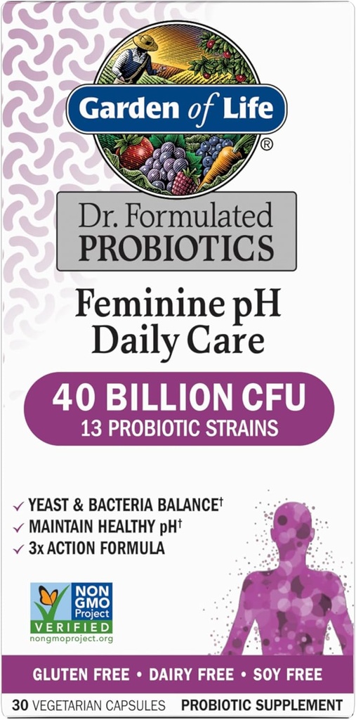 Yaşam Bahçesi, Femini Ph Daily Care Probiyotik Capsule, 30 Kont