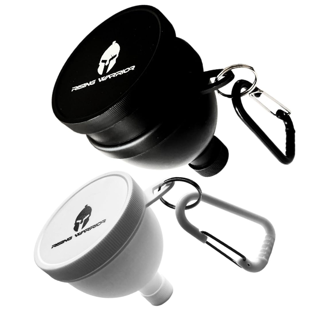 Küçük & Büyük 2Pack | Portatif Protein Toz Su Şişesi Funnel | Pre-Workout, BCAA'nın ve Protein Tozu | Soğutma Su Şişe Supplement Konteyner to-Go