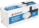Dealmed 4" x 4" Cerrahi Sponges, 12Ply, Absorbent Woven Gauze Pads, Non-Sterile Yara İlk Yardım Kit ve Tıbbi Olanakları için Bakım, 200 Kont (1.5 km)