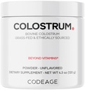 Codeage Bovine Colostrum Powder Supplement 4-Month Supply, 1000mg per Serving, Grass-Fed Ηθικά πηγάζει, Immunoglobulin-Rich Prized First Milk, Ψυχρό-Chain Pasteurized, Παγκοσμιοποιημένο, Μη-GMO, 4.3 OZ