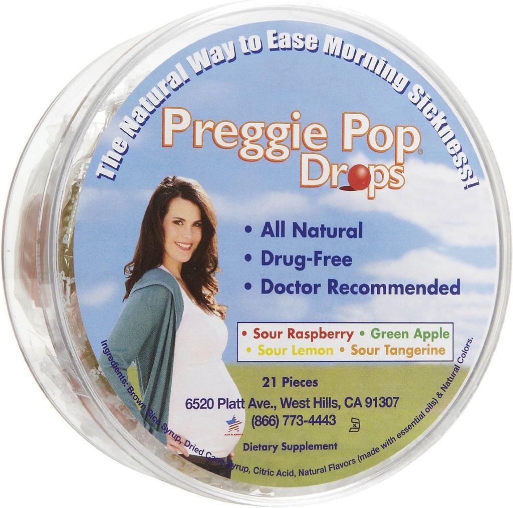 Preggie Pop Drops, Contain