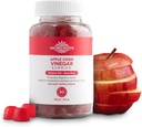 Apple Cider Vinegar Gummies - Sugar Free Apple Cider Gummies with Vitamin B12 and Beetroot Toz - Vegan, Non-GMO & Gluten-Free, Made in USA (30 Services)