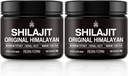 Shilajit Καθαρό Ιμαλαΐων Βιολογικό Shilajit Resin Gold Βαθμός 100% Καθαρό Shilajit για άνδρες & γυναίκες με Fulvic Acid, 85+ Trace Minerals, Εργαστηριακή δοκιμή για την ενέργεια, ανοσοποιητική υποστήριξη, 30 γραμμάρια (2 πακέτο)
