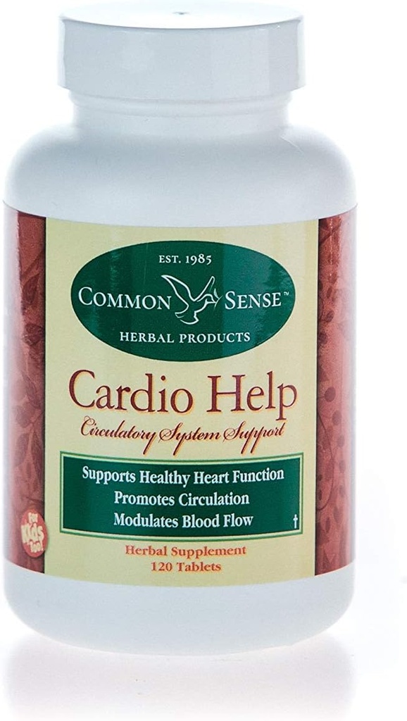 Common Sense Herbal Products Cardio Help (120 Tablet): Υποστήριξη Κυκλοφορικού Συστήματος