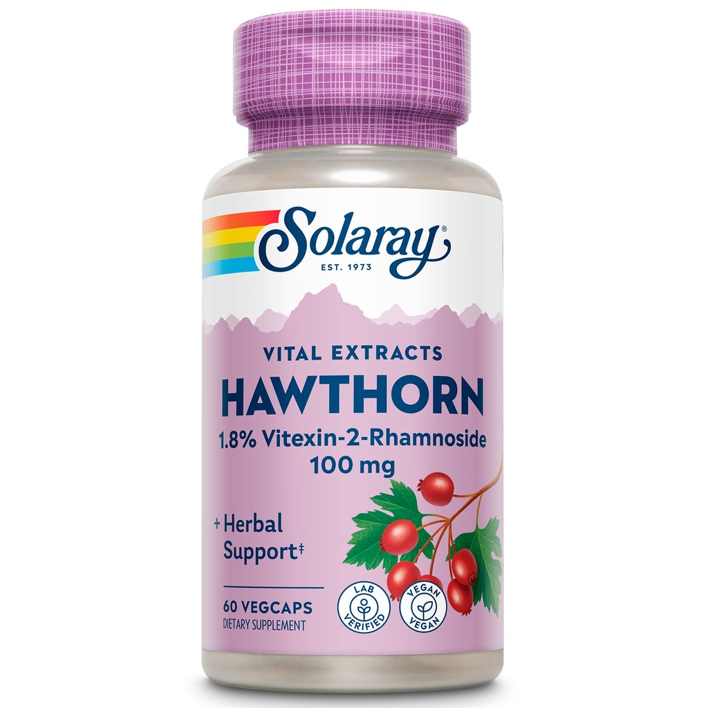 SOLARAY Hawthorn Extract 100mg 