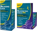 MagniLife Relaxing Legs 125 Count Quick Dissolve Tablets Relaxing Leg Cream PM 4oz Jar Ανήσυχα Πόδια