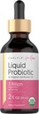 Carlyle Liquid Probiyotik for Women | 2 fl oz | Organik Sunflower Oil | 3 Milyar Aktif Organizm | Diyet Supplement for Her Her