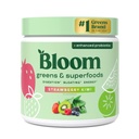 Bloom Nutrition Greens and Superfoods Σκόνη για την Digestive Health, Greens Powder, Digestive Enzymes, Probiotics, Spirulina, Chlorella for Bloating & Gut Support, Green Juice, 30 SVG, Φράουλα Kiwi