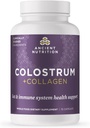 Eski Beslenme Colostrum Superfood + Collagen, Grass Fed Bovine Colostrum, Fermented Eggshell Membran Collagen, Supports Health Gut Microbiome and Immune System, 75