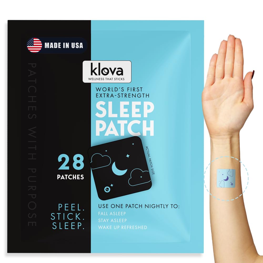 Klova Extra Strength Sleep Patches for Adults 