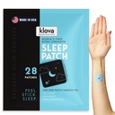 Yetişkinler için Klova Ekstra Güç Uykuları | 6 mg Melatonin, Valerian & L-Theanine | No-Habit-Forming Deep Sleep Support for Men & Women | 28 Patches