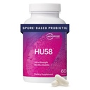 Microbiome Labs HU58 Bacillus Subtilis Probiotics for Women and Men - Υψηλή ισχύς Spore Probiotic for Digestive Health & Immune Support - Καθημερινή κάψουλες με 10 δισεκατομμύρια CFU (60 κάψουλες)