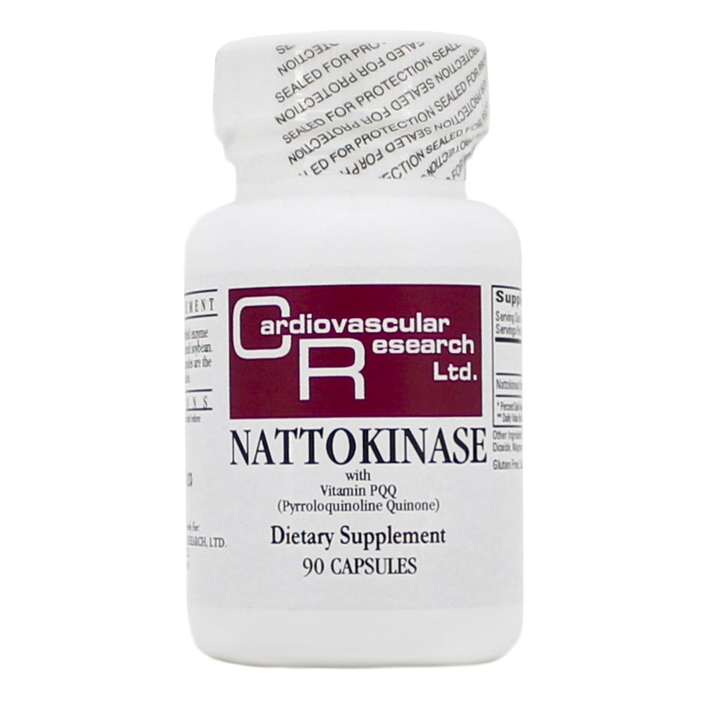 Nattokinase 50 mg/1000FU 90 Capsules - 2 Pack - Ecological Formulas /Cardiovascular Araştırma