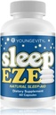 Youngevity Sleep Eze - Φυσική υποστήριξη ύπνου - Ρίζα βαλεριάνας, λουλούδι πάθους, 5-HTP, μελατονίνη - Μη-Habit Forming - Συμπλήρωμα υποστήριξης ύπνου - (60 κάψουλες)