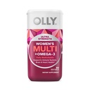OLLY Multi Softgels γυναικών, συνολική υγεία και ανοσοποιητική υποστήριξη, Omega-3s, σίδηρος, βιταμίνες A, D, C, E, B12, καθημερινή πολυβιταμίνη, 30 ημέρες προσφοράς - 60 μέτρα