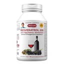ANDREW LESSMAN Resveratrol-200mg - 180 Capsules - Red Wine's Beneficial, Natural Occurring Anti-oksi, Without Alkol. Katkılar Ücretsiz