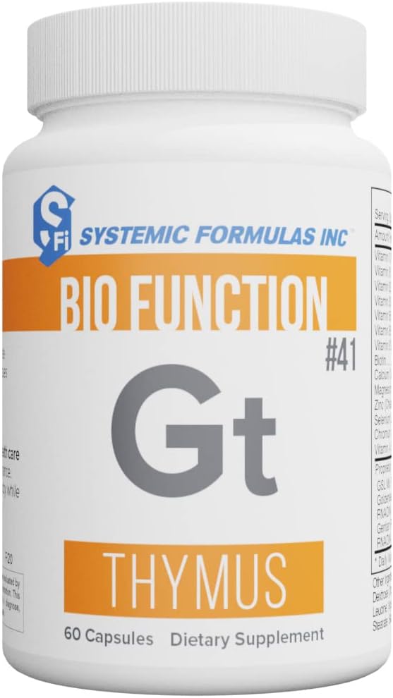 Systemic Formulas Bio Function Gt Thymus - 60 Capsules.