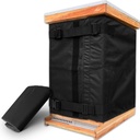 8 ve 10 Frame Hives için kış Bee Hive, Atıcı Beehive Roll Arı Koruma Tankları, 600D Oxford I İzole Kapak, Su, Rüzgar geçirmez, Hafif, Eco-Friendly, Reusable, 75.98" x 23.6"