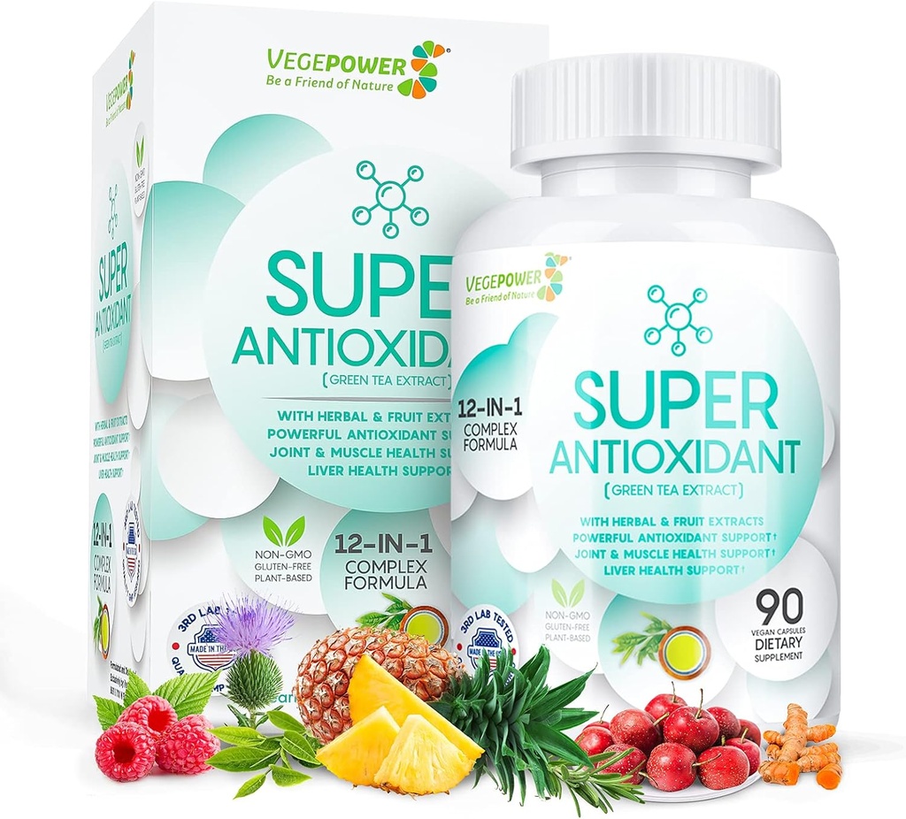 Grapeseed, Milk Butle - Antioksi & Immune Supplement, Güçlü Herbal Ekstraksiyon - Skin Care Support, Gluten Free, Non-GMO - 90 Vegan Capsules