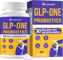 Lifeatlas GLP ONE Supplement Probiyotik | GLP ONE with 30 Milyar AFU Akkermansia Probiyotik, GLP ONE Probiyotiks for Women and Men, Daily GLP ONE Supplement, 1 Pack