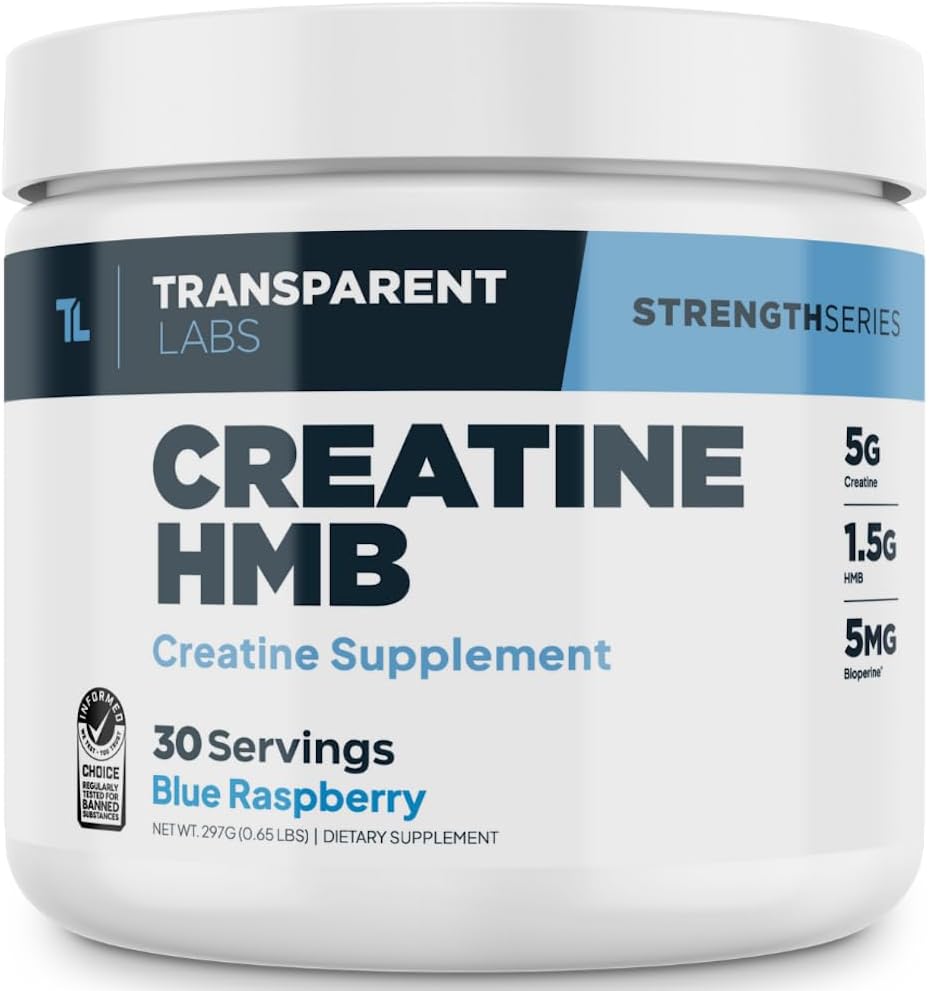 Creatine HMB a" Blue Raspberry (0.65 lbs./30 Servings)