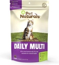 Pet Naturals Καθημερινή πολυβιταμίνη για γάτες με βιοτίνη, ταυρίνη και αργινίνη, 30 μάσημα με γεύση ψαριών