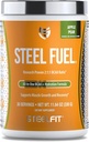 SteelFit Steel Yakıt 5g BCAAs Amino Asits Toz Intra-Workout to Accelerate Kas Büyüme ve Geliştirilen Endurance - Apple Pear'da 30 Hizmet - Elytes & Recovery için Toz