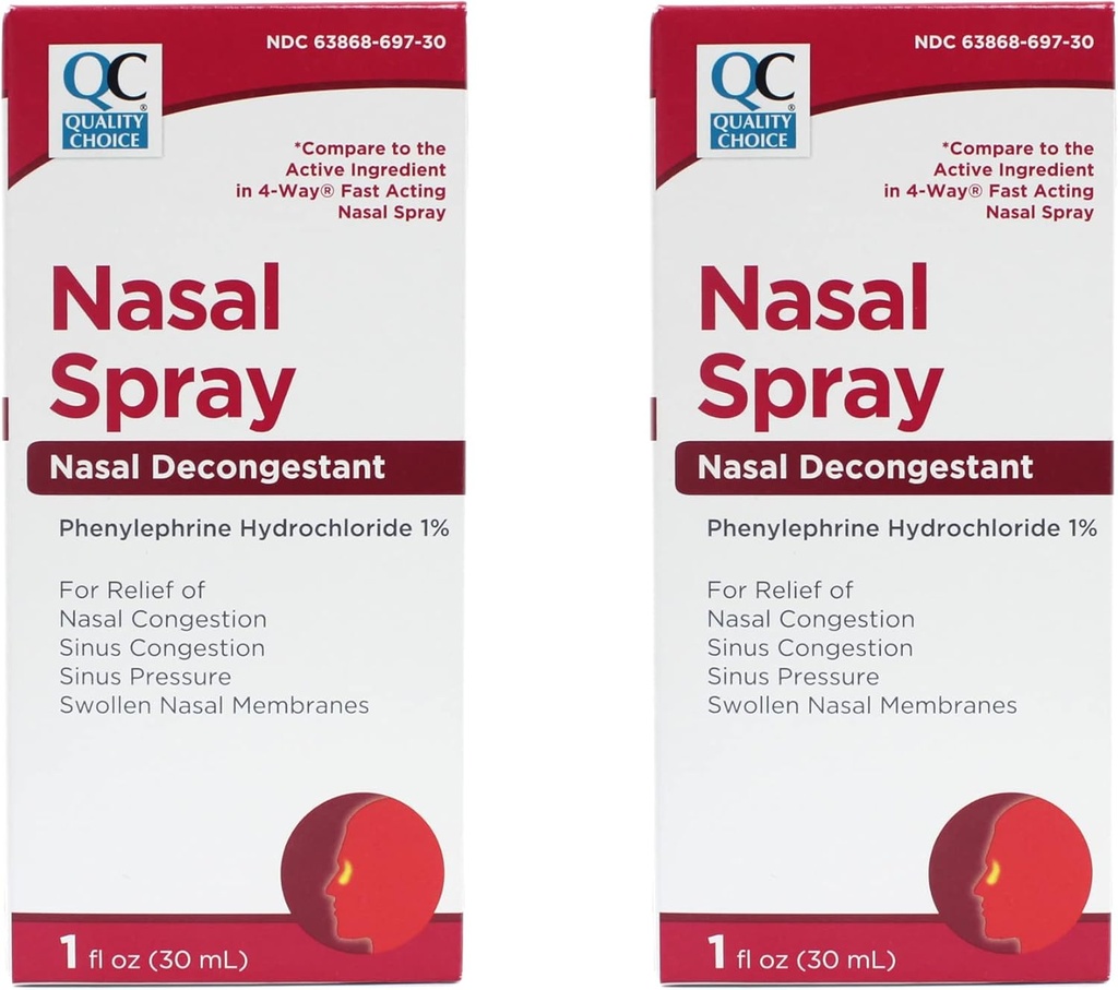 Kalite Seçimi Nasal Decongestant Sprey 1 OZ (2)