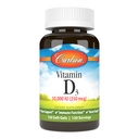Carlson - Vitamin D3, 10000 IU (250 mcg), Vitamin D Supplements, Bone & Immune Support, D3 Softgels, Heart Health, Gluten Free Vitamin D Capsules, 120 Softgels