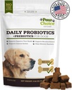 Paw Choice Probiyotiks for Dogs with Prebiyotiks - Daily Chews for Gut Health, Digestion, Regularity, and Immune Support - Natural Supplement Treat Made in USA