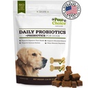 Paw Choice Probiyotiks for Dogs with Prebiyotiks - Daily Chews for Gut Health, Digestion, Regularity, and Immune Support - Natural Supplement Treat Made in USA