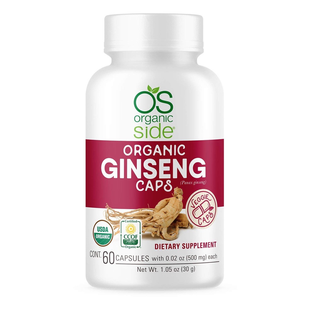 | BTC 60 Capsules | Stres Yardımı için Adaptojen, Enerji Boost, Immune Support | sertifikalı USDA Organik, Non-GMO, Vegan Supplement for Natural Wellness Wellness