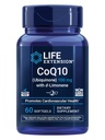 Life Extension CoQ10 (Ubiquinone) with d-Limonene – Heart Health, Fight General Fatigue, Better Abors – Gluten-Free, Non-GMO – 60 Softgels