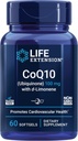 Life Extension CoQ10 (Ubiquinone) with d-Limonene – Heart Health, Fight General Fatigue, Better Abors – Gluten-Free, Non-GMO – 60 Softgels