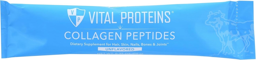 VITAL PROTEINS Άγευστο πακέτο πεπτιδίων κολλαγόνου 0,35 OZ