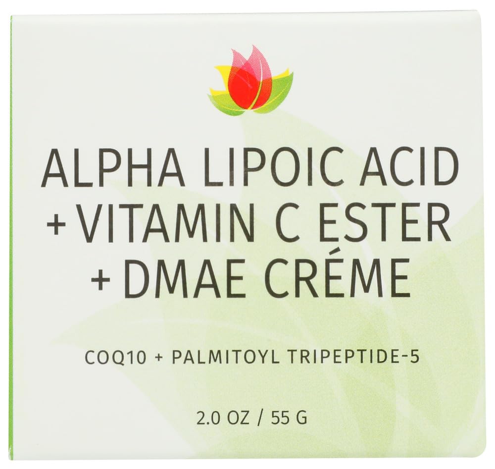REVIVA LABS - Alfa Lipoic Asit Vitamin C Ester DMAE Creme (2.oz)
