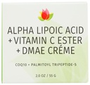 REVIVA LABS - Alfa Lipoic Asit Vitamin C Ester DMAE Creme (2.oz)