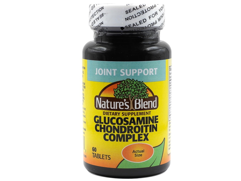 Nature's Blend Glucosamine Chondroitin Komplek Tabletleri, 60 Tabs