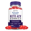 Sadece laboratuvarları Ketocalm Beslenme Keto ACV Apple Cider Vinegar, Pomegranate Beet Juice B12 Vegan Non GMO 60 Gummies