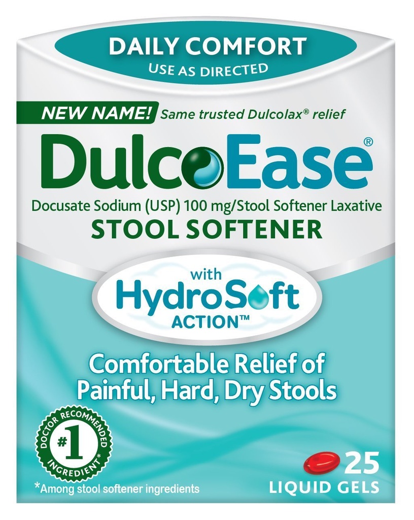 Dulcolax Stool Softener Size 25ct Dulcolax Daily Comfort Gentle Stool Softener