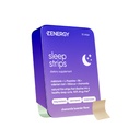 ZENERGY Sleep Oral Strips - Chamomile Lavender Flavor | 5mg Melatonin + 20 mg L-Theanine + 100% Vitamin B6 + Botaniks | 0 Sugar, 0 Calories, 0 Gluten, Vegan, Instant Action | 1 Tin = 30 Strips