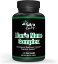 1 Lion's Mane Kompleksi || Premium Max Strength || Advanced Non GMO Formula || 4 Ay En İyi Taklitler Tedarik || Adaptojenik Mushroom Formula || 3rd Parti Test Edildi || USA.