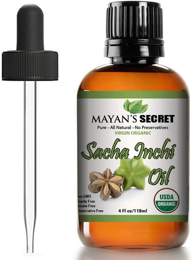 Mayan'ın Gizli Sacha Inchi Oil - USDA sertifikalı Organik Omega-3-6-9